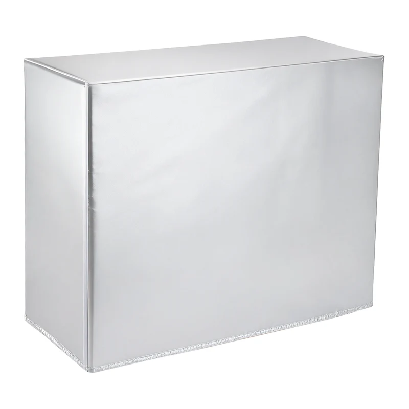 30 x 10 x 22 Inch Air Conditioner Cover, AC Unit Weatherproof Protector, Silver