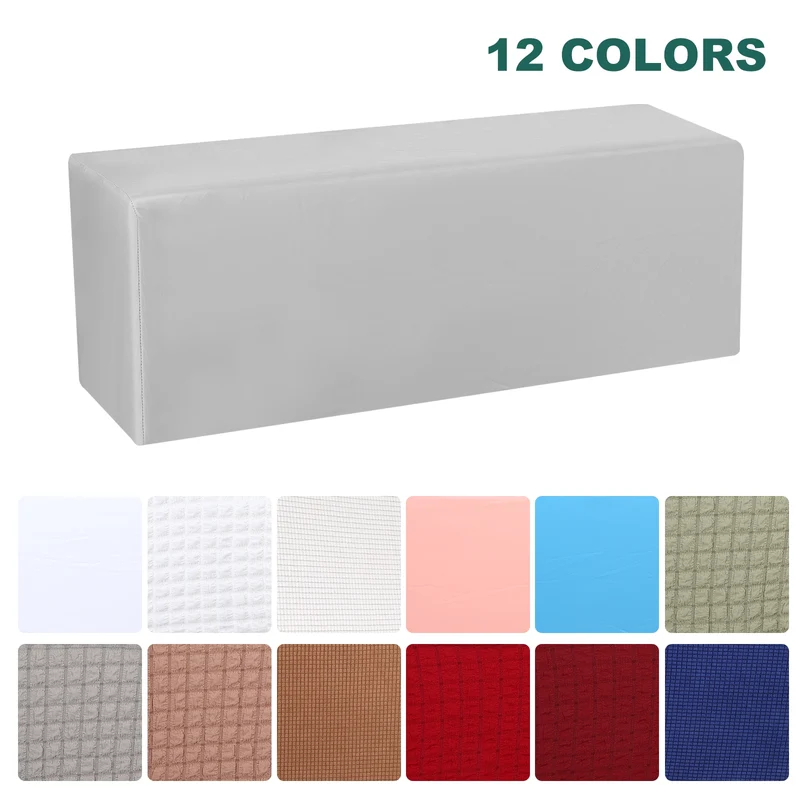 37" Air Conditioner Cover, Indoor AC Cover Leather Dust Covers, Grey