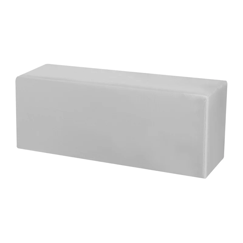 34.6" Air Conditioner Cover, Indoor AC Cover Leather Dust Covers, Grey