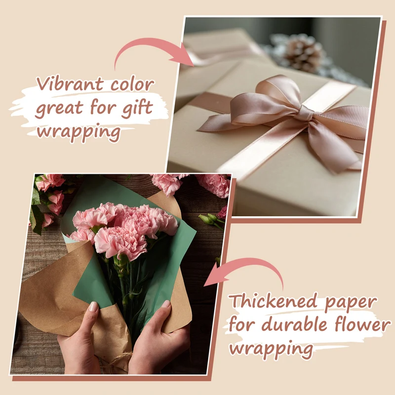 Easel Paper Roll, 17 Inch x 33 ft Black Wrapping Paper Roll