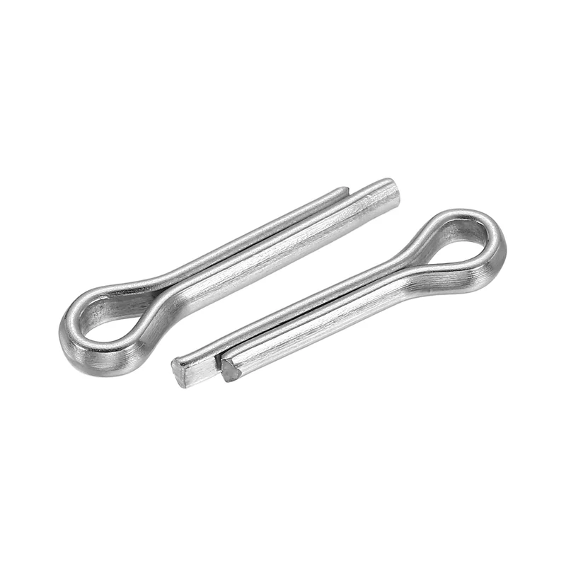 60Pcs Split Cotter Pin, 0.16 x 0.6" Stainless Steel Clip Fastener