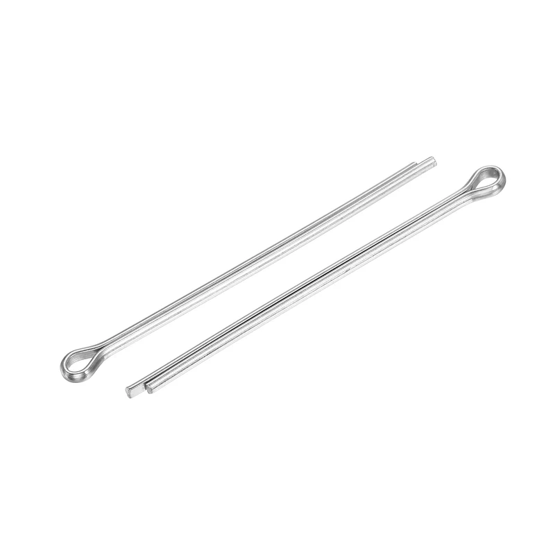 60Pcs Split Cotter Pin, 0.12 x 2.4" Stainless Steel Clip Fastener