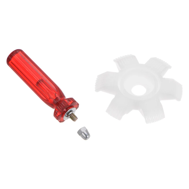 Air Conditioner Fin Comb, AC Coil Cleaner Fin Straightener Brush Condenser Coil Radiator Repair Tool for Automotive Unit Refrigerator Evaporator, Red