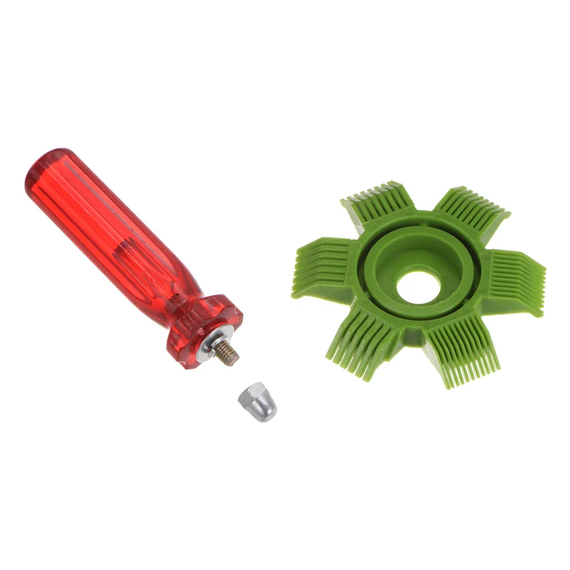 Air Conditioner Fin Comb, AC Coil Cleaner Fin Straightener Brush Condenser Coil Radiator Repair Tool for Automotive AC Unit Refrigerator Evaporator