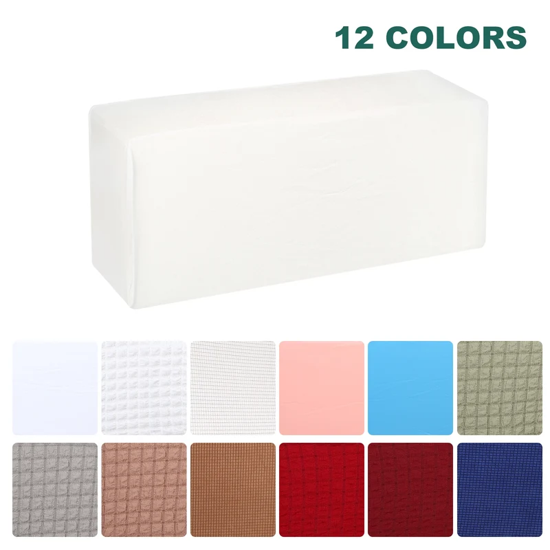 34.6" Air Conditioner Cover, Indoor AC Cover Leather Dustproof Dust Covers for Wall-Mounted Split Air Conditioners, Beige