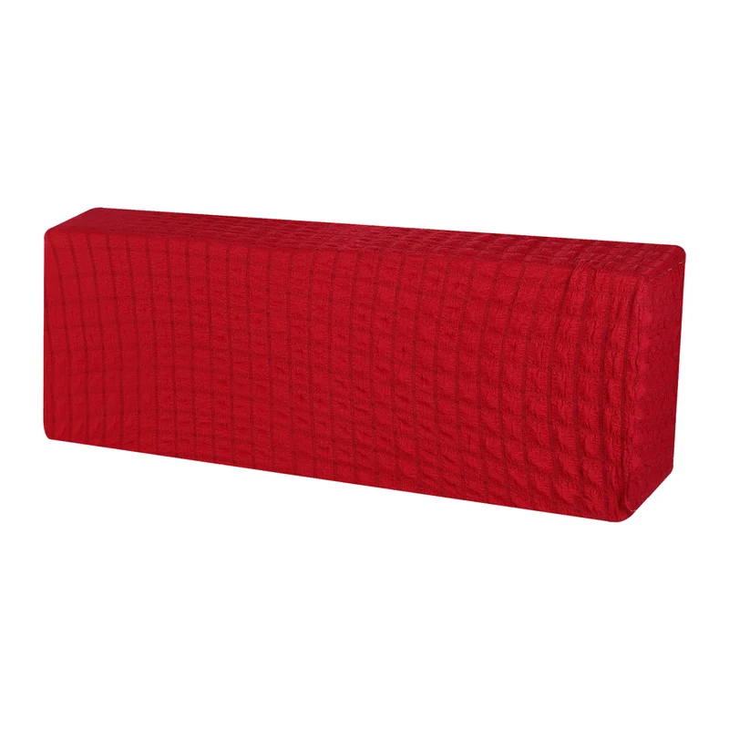 37.8" Air Conditioner Cover, Indoor AC Cover Knitted Dust Covers, Red