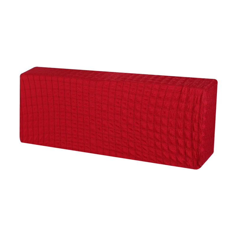 34.6" Air Conditioner Cover, Indoor AC Cover Knitted Dust Covers, Red
