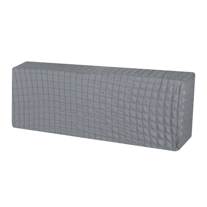 37.8" Air Conditioner Cover, Indoor AC Cover Knitted Dust Covers, Grey