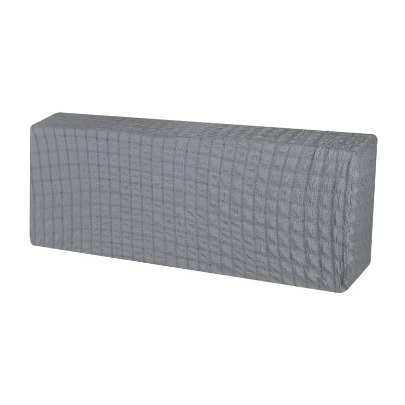 34.6" Air Conditioner Cover, Indoor AC Cover Knitted Dust Covers, Grey