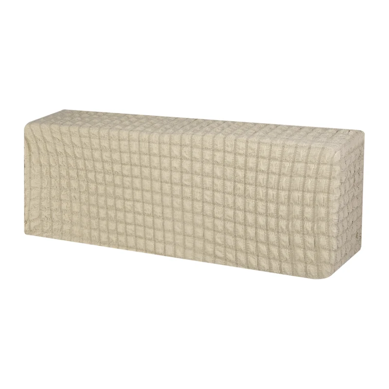 37.8" Air Conditioner Cover, Indoor AC Cover Knitted Dust Covers, Yellow