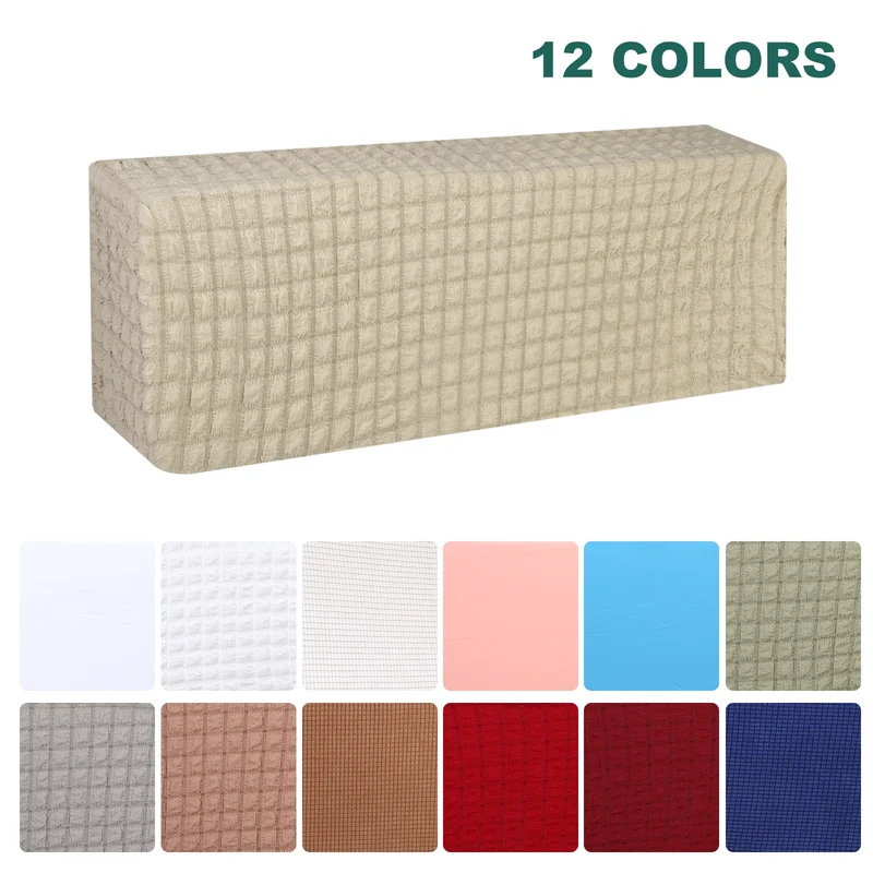 37.8" Air Conditioner Cover, Indoor AC Cover Knitted Dust Covers, Yellow