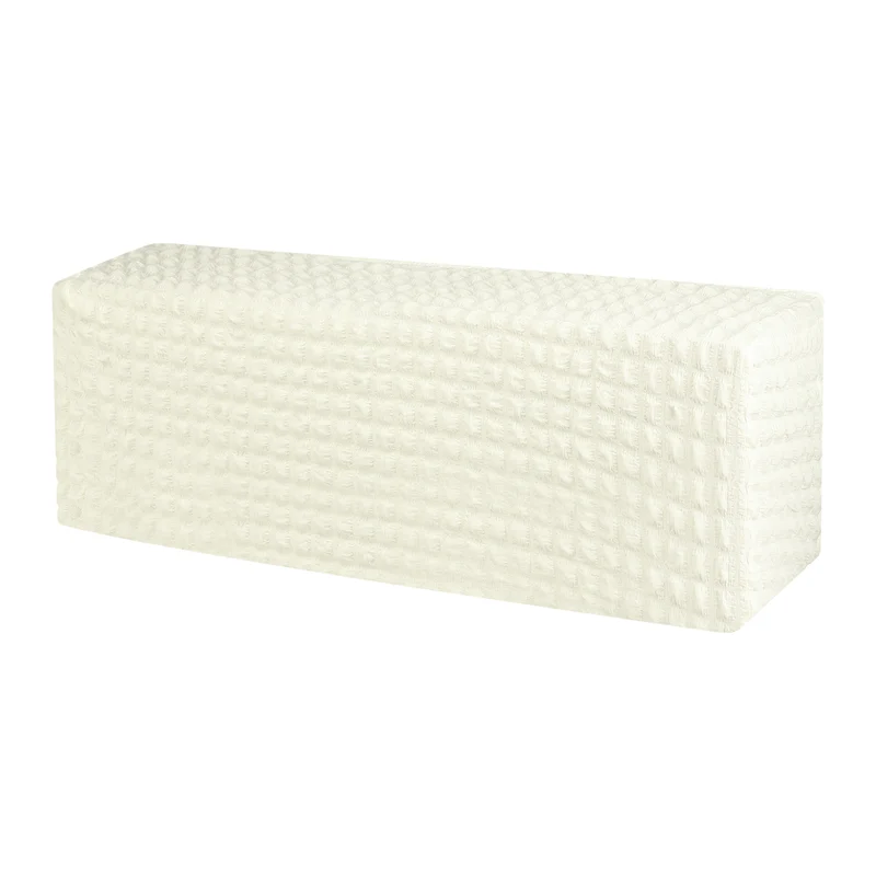 37.8" Air Conditioner Cover, Indoor AC Cover Knitted Dust Covers, White