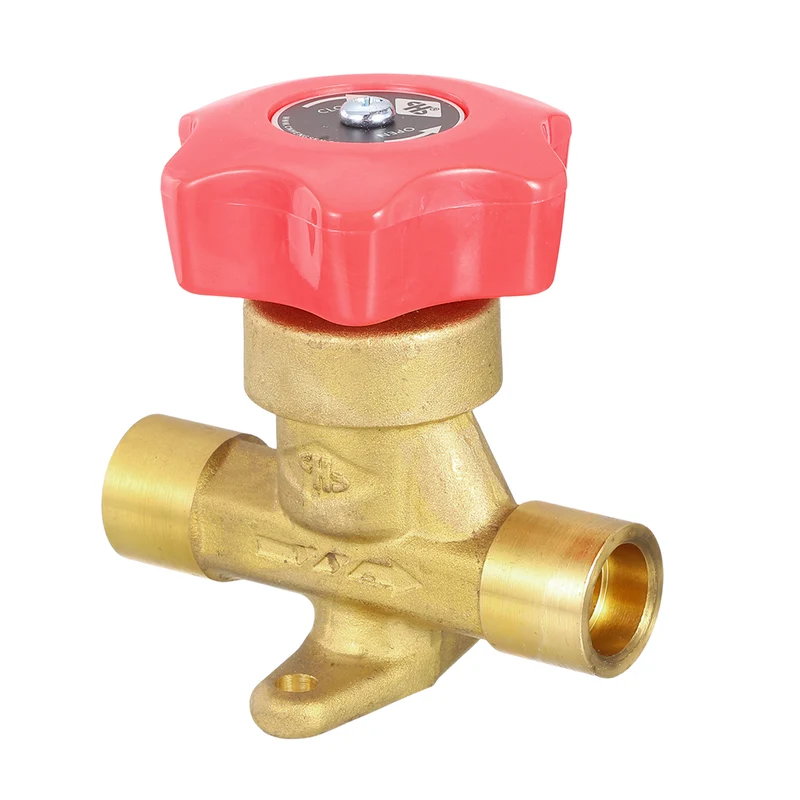 5/8 Inch Flare Gas Valve Forged Brass One-way Hand Valve