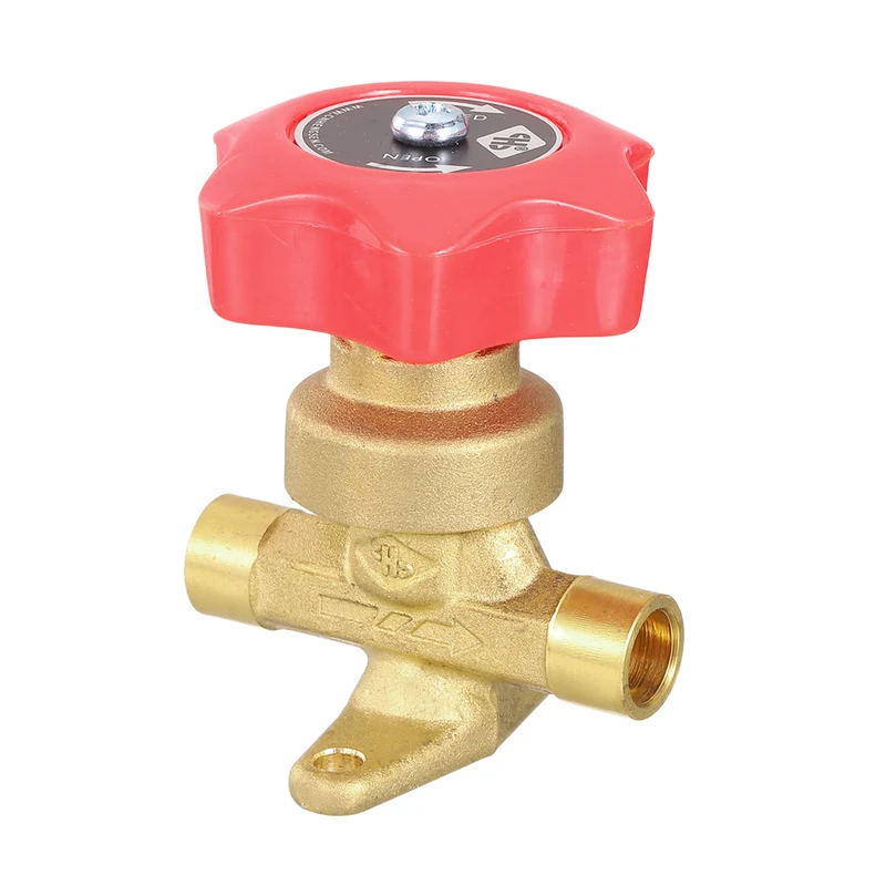 3/8 Inch Flare Gas Valve Forged Brass One-way Hand Valve