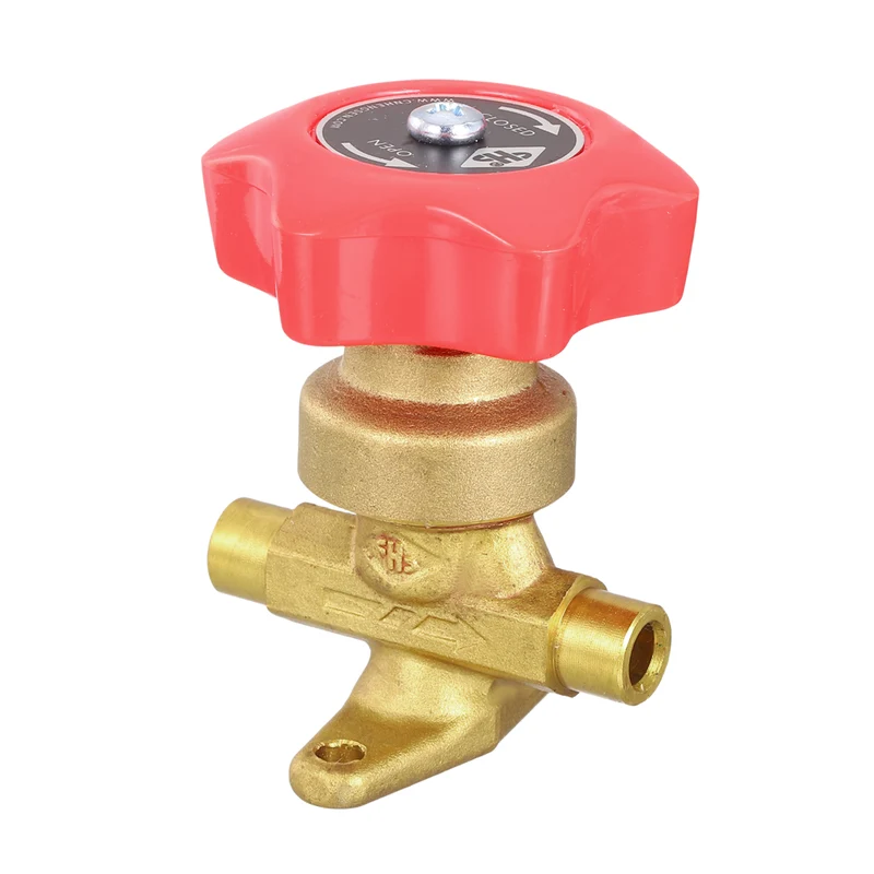 1/4 Inch Flare Gas Valve Forged Brass One-way Hand Valve