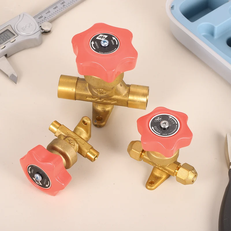 3/8 Inch Flare x 3/8 Inch Flare SAE Gas Valve Forged Brass One-way Hand Valve