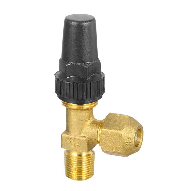 3/8" Flare x 3/8" NPT Male Angle Stop Valve Brass Right Angle Valve Fitting