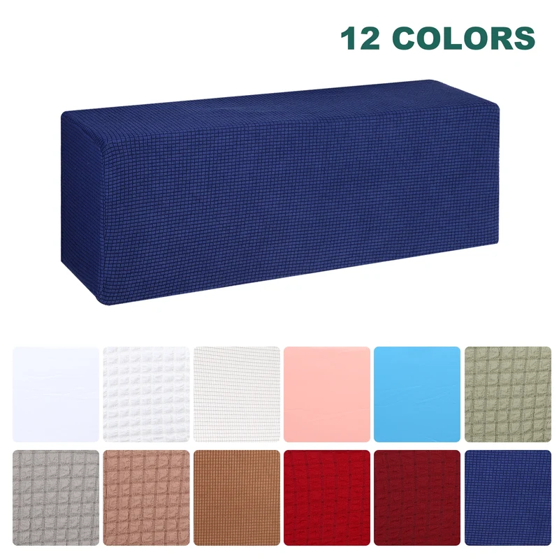 37" Air Conditioner Cover, 2 Pack Indoor AC Cover Knitted Dust Covers, Blue
