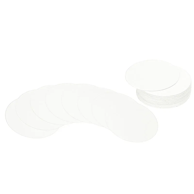 2inch Circle Card Stock, 36Pcs Round Shape Cutouts Paper, White