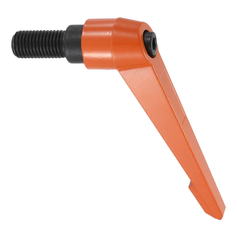Clamping Lever Handles for Lathe, M16x32mm Male Thread Orange