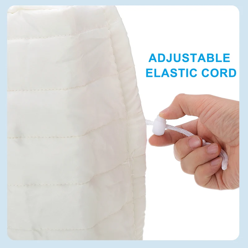 Indoor Air Conditioner Cover, 17x13x3" AC Unit Cover Double Insulation White