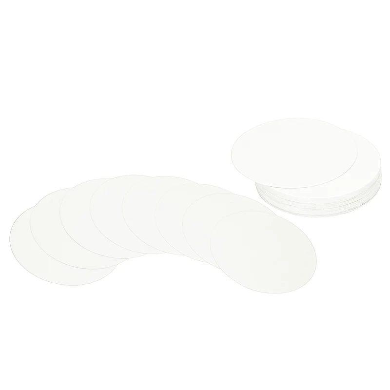 3inch Circle Card Stock, 36Pcs Round Shape Cutouts Paper, White