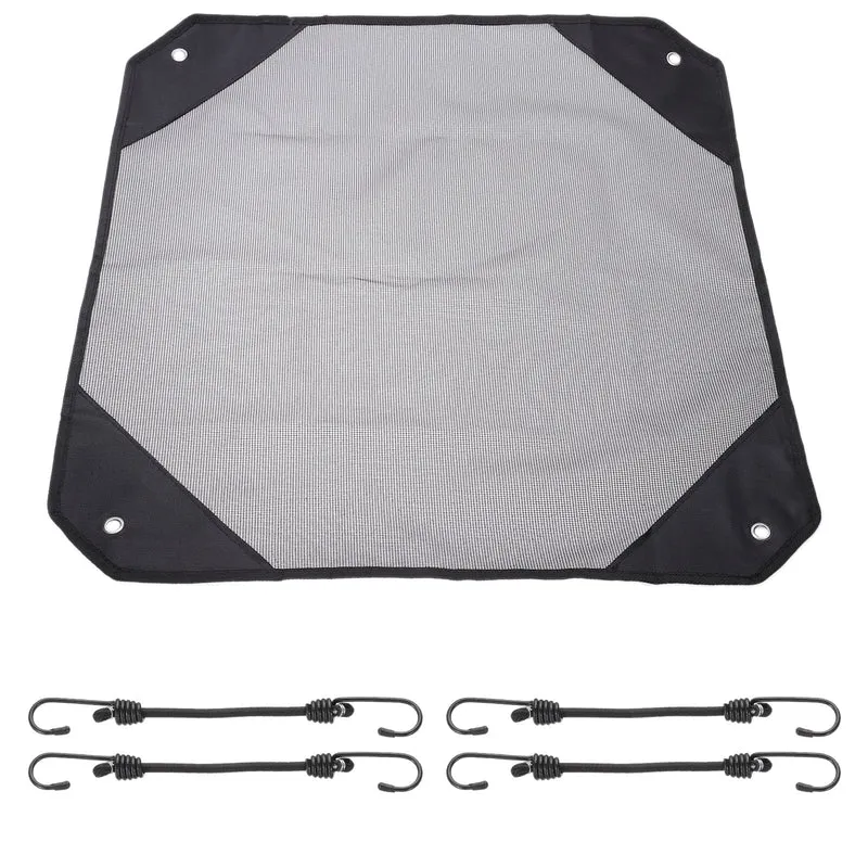 Air Conditioner Cover, 27.5x27.5" Outdoor AC Unit Mesh Covers AC Cover, Black