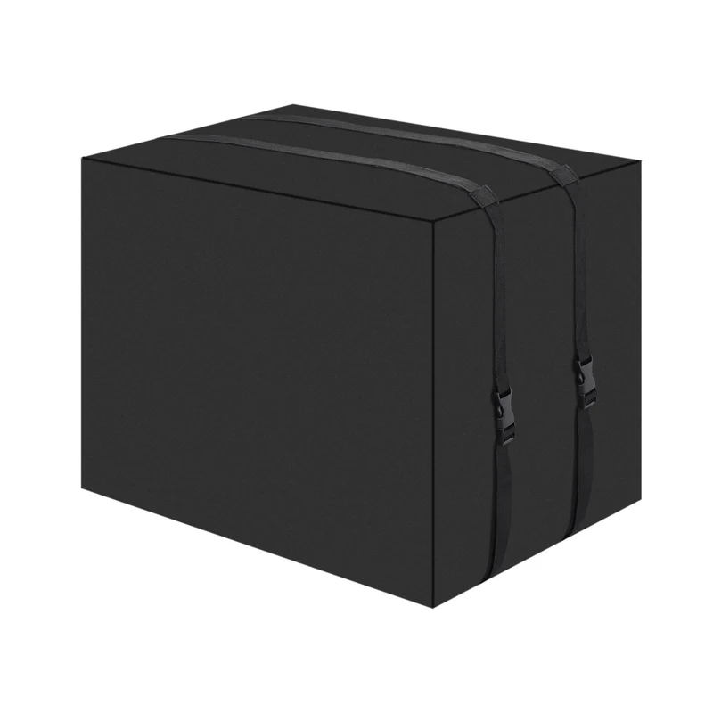 Air Conditioner Cover for Outside Units, 25.5x21x18 inch 600D Waterproof Window AC Unit Cover Dustproof Outdoor Window AC Protection Covers for Outdoor, Black