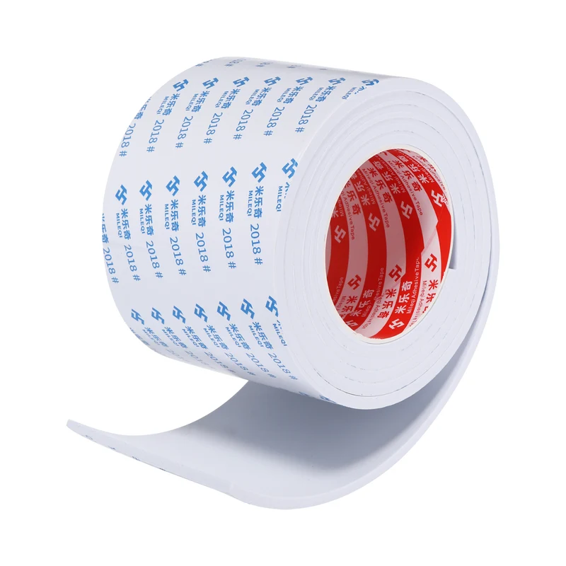 Foam Tape 100mm W x 5mm t x 2M Weather Stripping White for Door Window