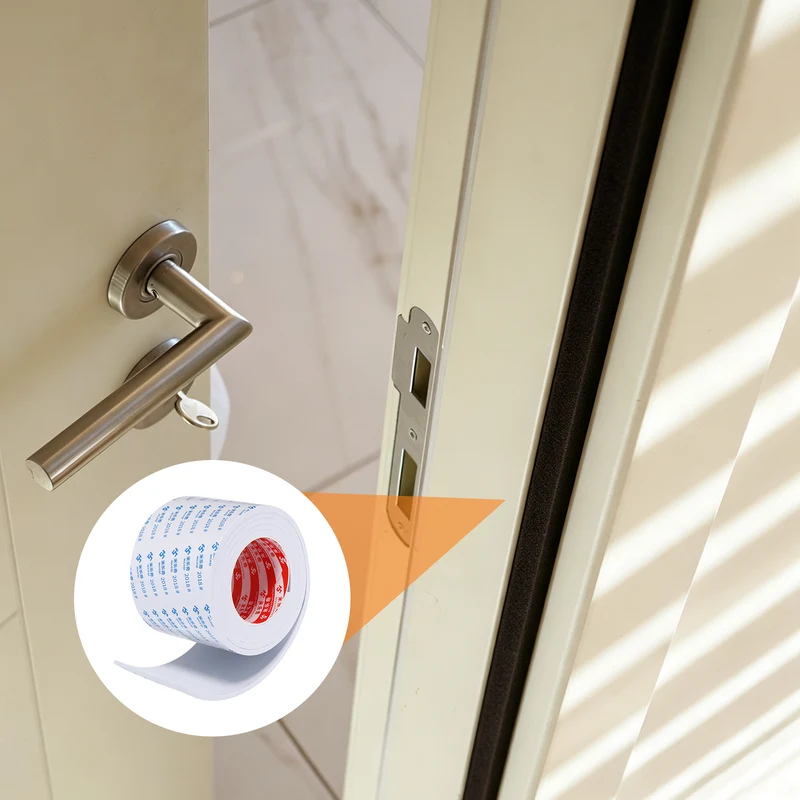 Foam Tape 100mm W x 5mm t x 2M Weather Stripping White for Door Window