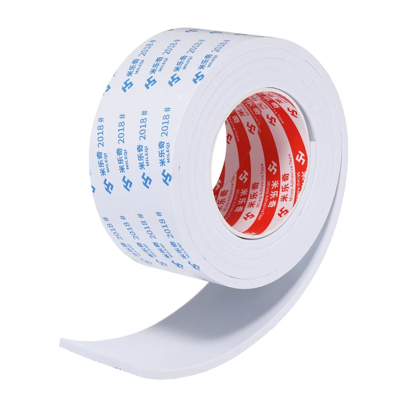 Foam Tape 60mm W x 5mm t x 2M Weather Stripping White for Door Window