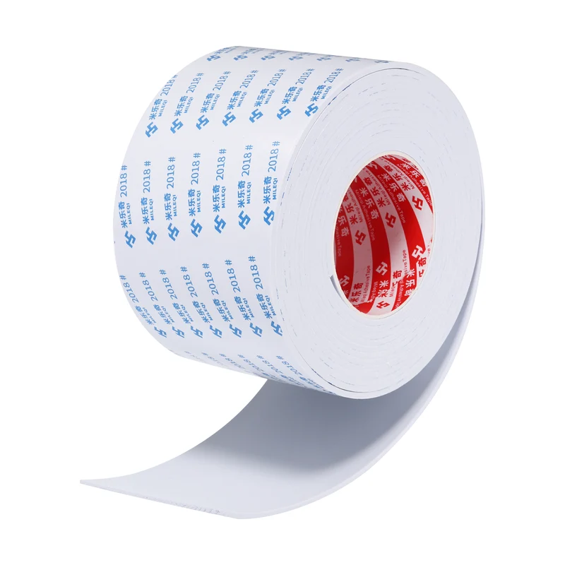 Foam Tape 100mm W x 3mm t x 5M Weather Stripping White for Door Window