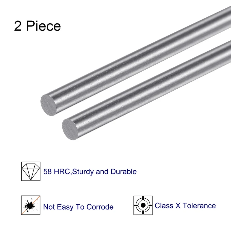 2pcs Class x Steel Pin Gage 1.78mm Dia Metric Tolerance 0.001mm Plug Gage Pins