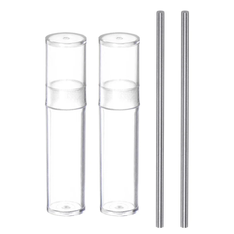 2pcs Class x Steel Pin Gage 1.70mm Dia Metric Tolerance 0.001mm Plug Gage Pins