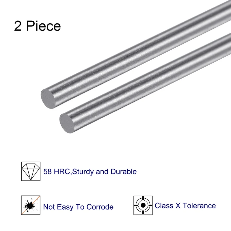 2pcs Class x Steel Pin Gage 1.65mm Dia Metric Tolerance 0.001mm Plug Gage Pins