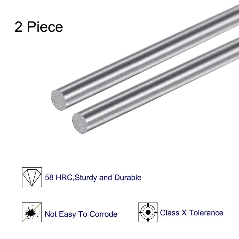 2pcs Class x Steel Pin Gage 1.60mm Dia Metric Tolerance 0.001mm Plug Gage Pins