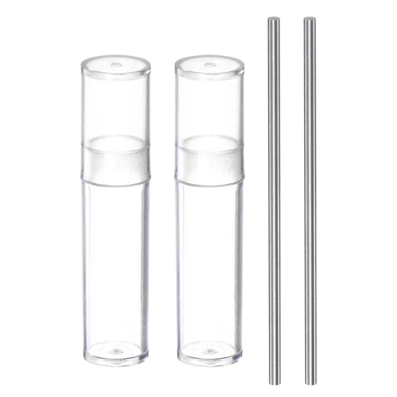 2pcs Class x Steel Pin Gage 1.58mm Dia Metric Tolerance 0.001mm Plug Gage Pins