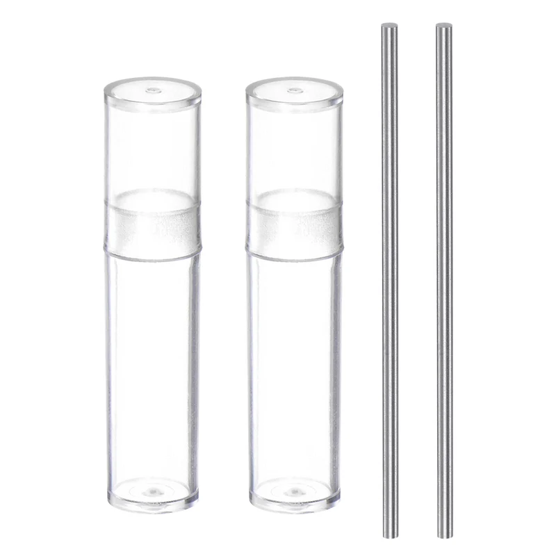 2pcs Class x Steel Pin Gage 1.56mm Dia Metric Tolerance 0.001mm Plug Gage Pins