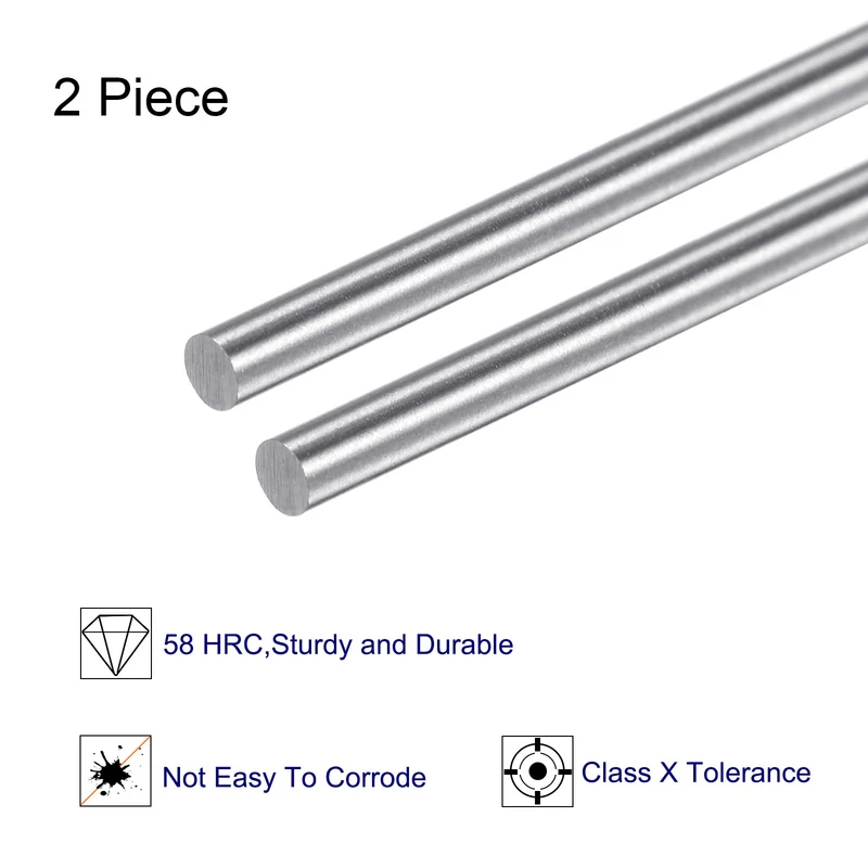 2pcs Class x Steel Pin Gage 1.56mm Dia Metric Tolerance 0.001mm Plug Gage Pins