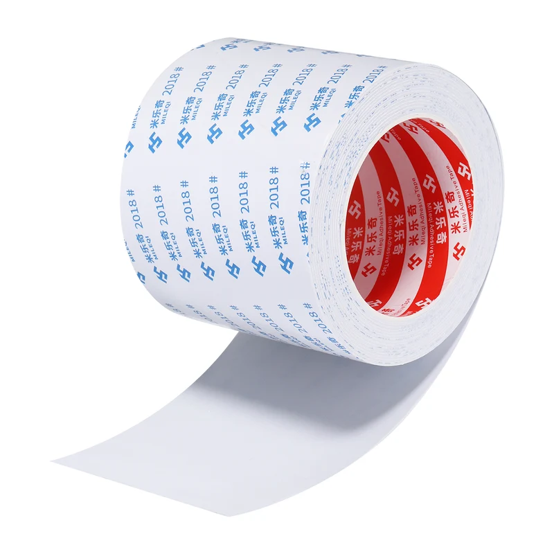 Foam Tape 100mm W x 1mm t x 5M Weather Stripping White for Door Window