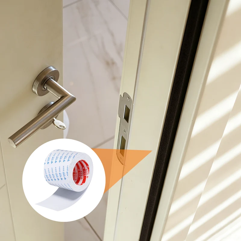 Foam Tape 100mm W x 1mm t x 5M Weather Stripping White for Door Window