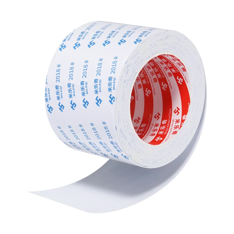 Foam Tape 80mm W x 1mm t x 5M Weather Stripping White for Door Window