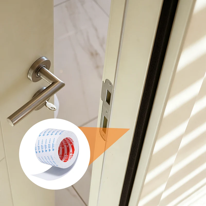 Foam Tape 80mm W x 1mm t x 5M Weather Stripping White for Door Window