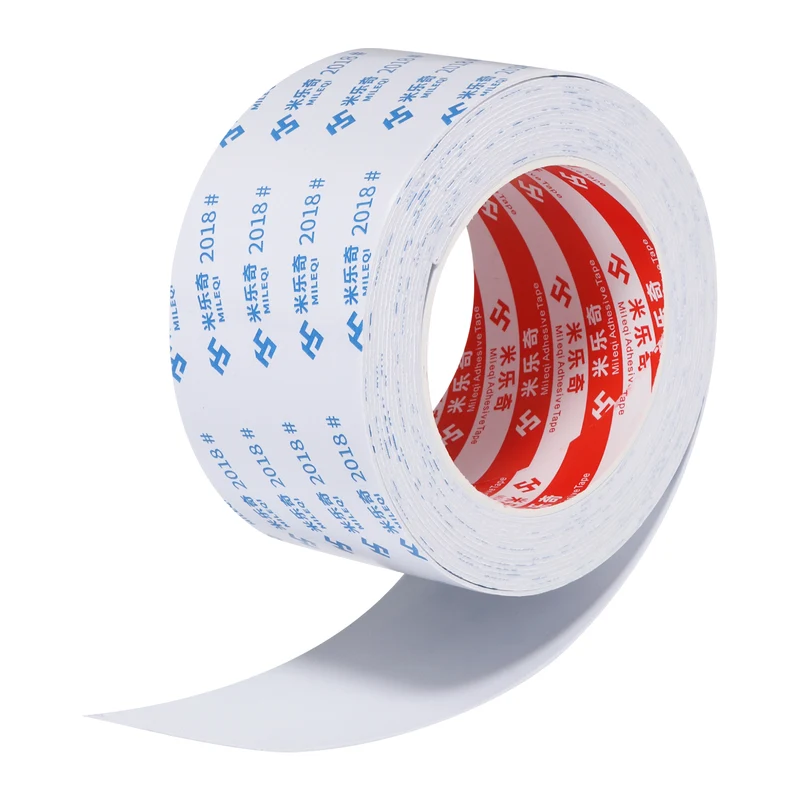 Foam Tape 60mm W x 1mm t x 5M Weather Stripping White for Door Window
