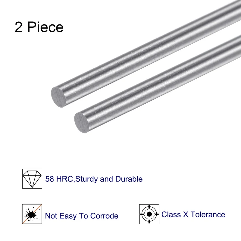 2pcs Class x Steel Pin Gage 1.52mm Dia Metric Tolerance 0.001mm Plug Gage Pins
