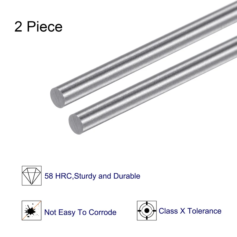 2pcs Class x Steel Pin Gage 1.50mm Dia Metric Tolerance 0.001mm Plug Gage Pins