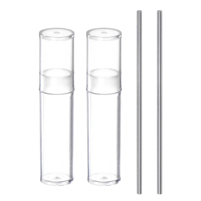 2pcs Class x Steel Pin Gage 1.36mm Dia Metric Tolerance 0.001mm Plug Gage Pins