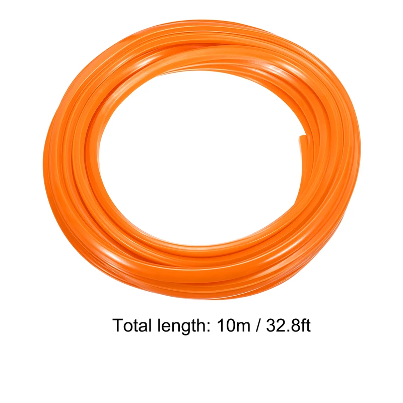 Aluminum Profile Slot Cover Flat Seal Orange 10M 8mm 3030 4040 Series