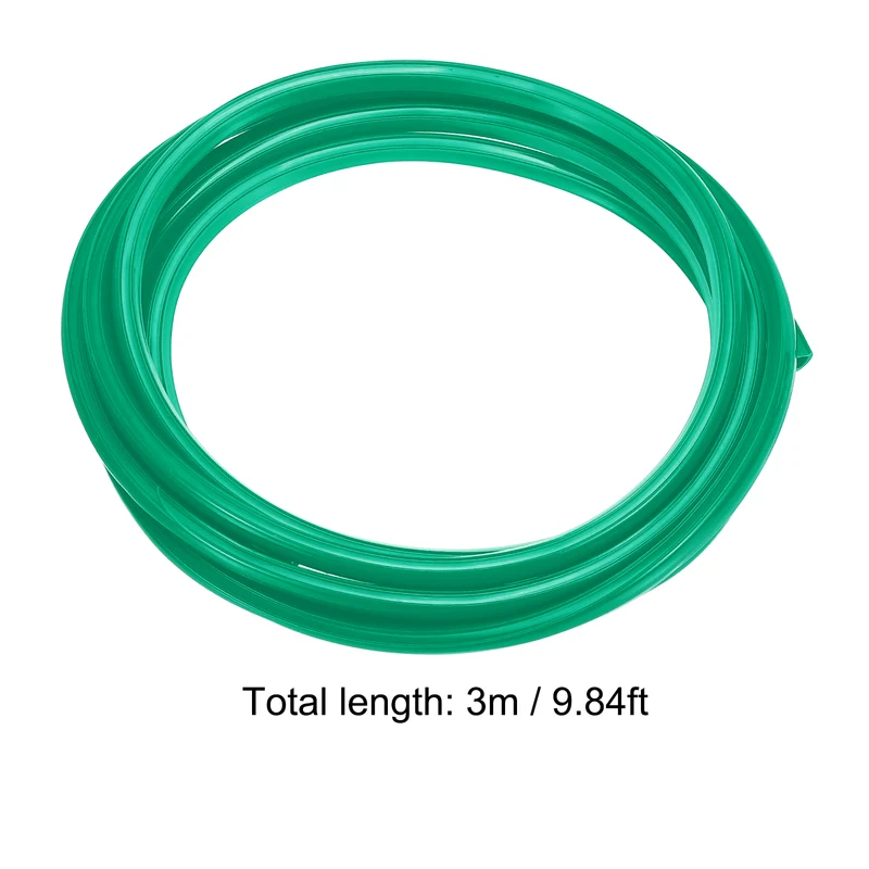 Aluminum Profile Slot Cover Flat Seal Green 3Meter 8mm 3030 4040 Series