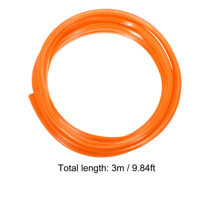 Aluminum Profile Slot Cover Flat Seal Orange 3Meter 8mm 3030 4040 Series